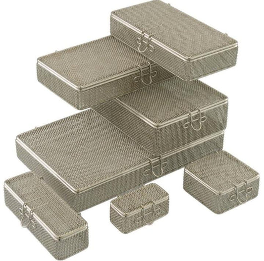 Stainless Steel Wire Sterilizing Baskets