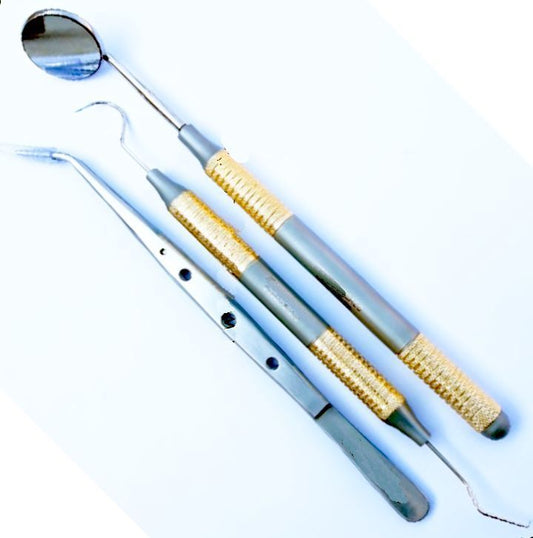 Examination Set Gold Plated