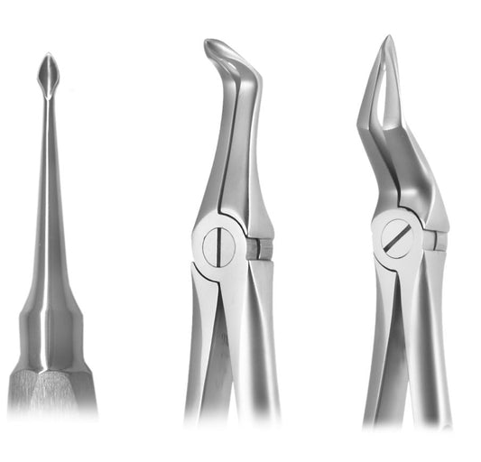 forceps n Root pick